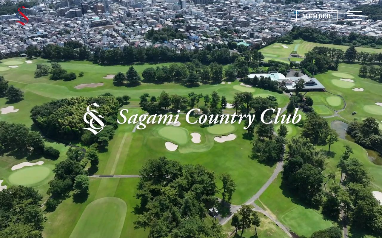 相模カンツリー倶楽部の公式サイト画面